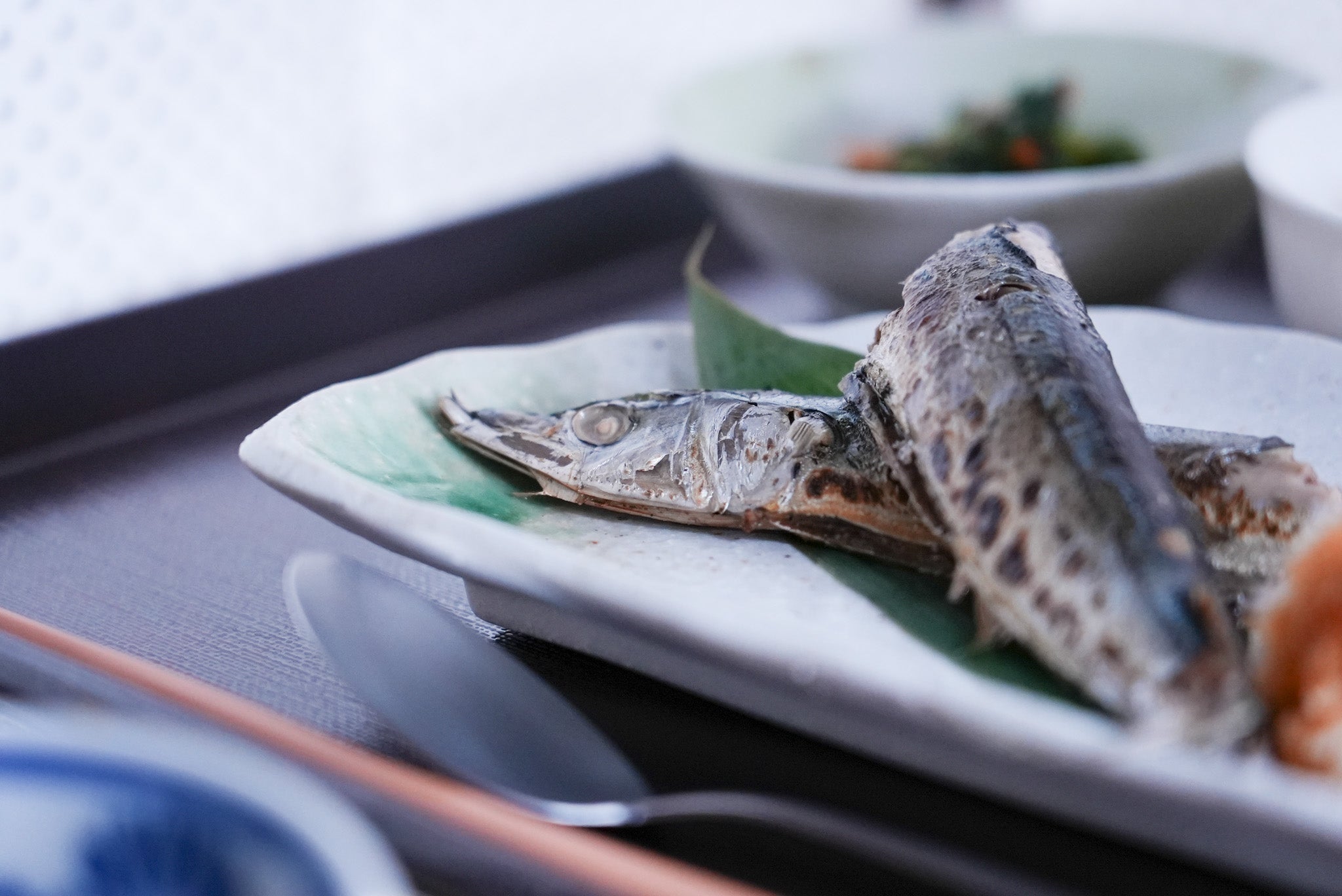 さんま御膳は、頭から尾まで丸ごと安心してお召し上がりいただけます！　