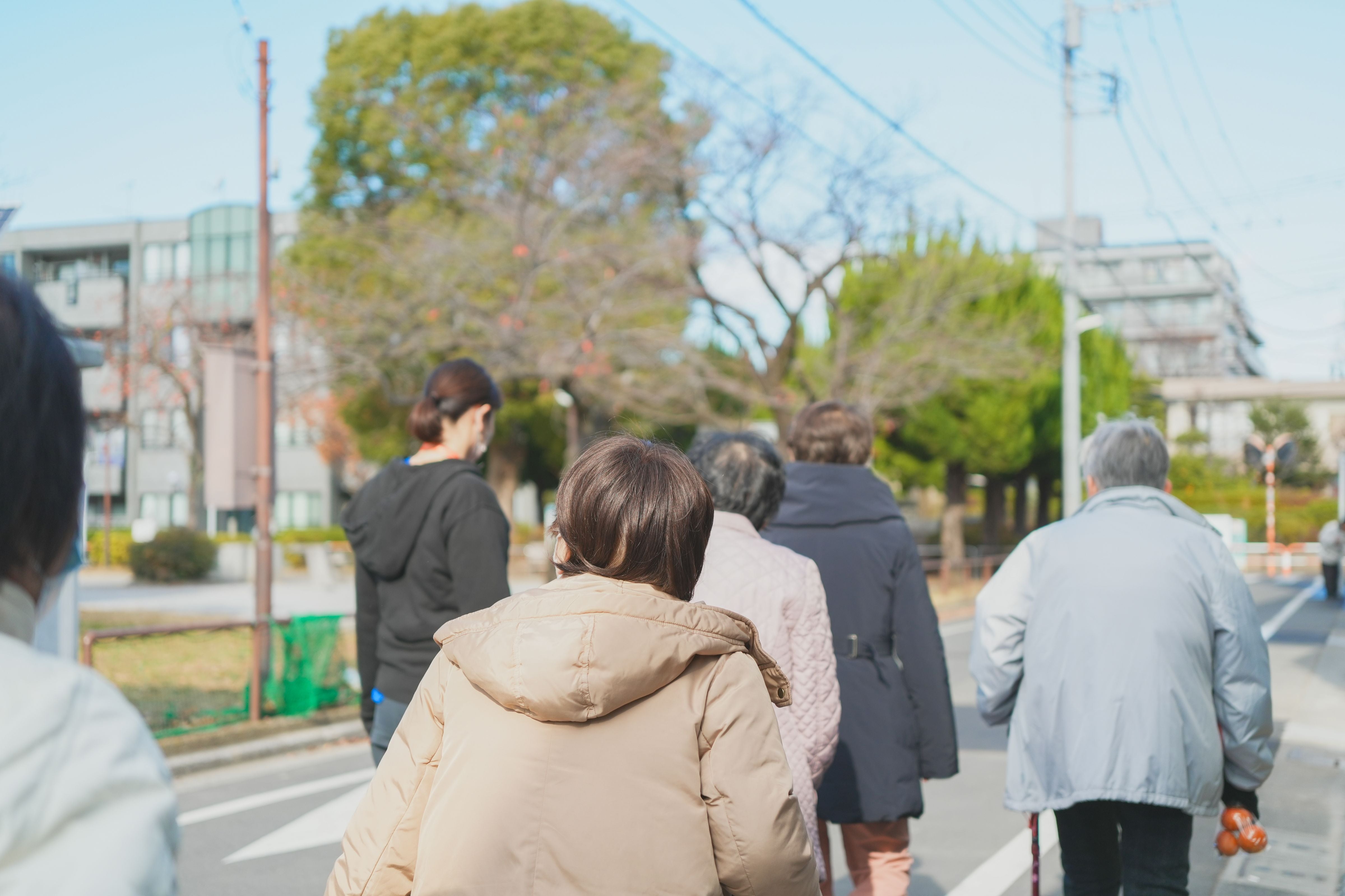 「外で歩く支援を、旅という形で実現させよう」という目標ができ、いつもの外出にも力が入ります