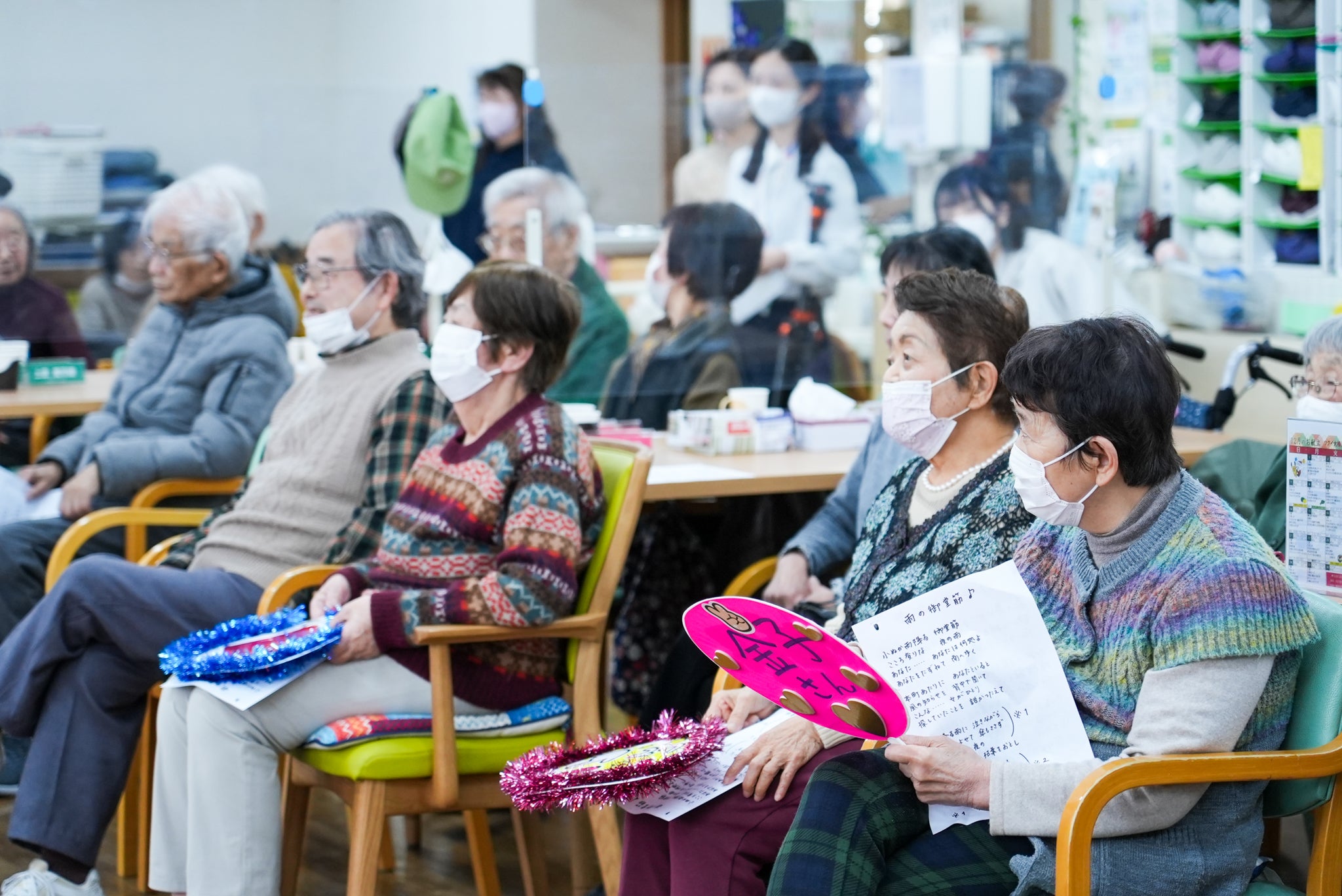 最前列で楽しむ、「3G」ファンの皆様