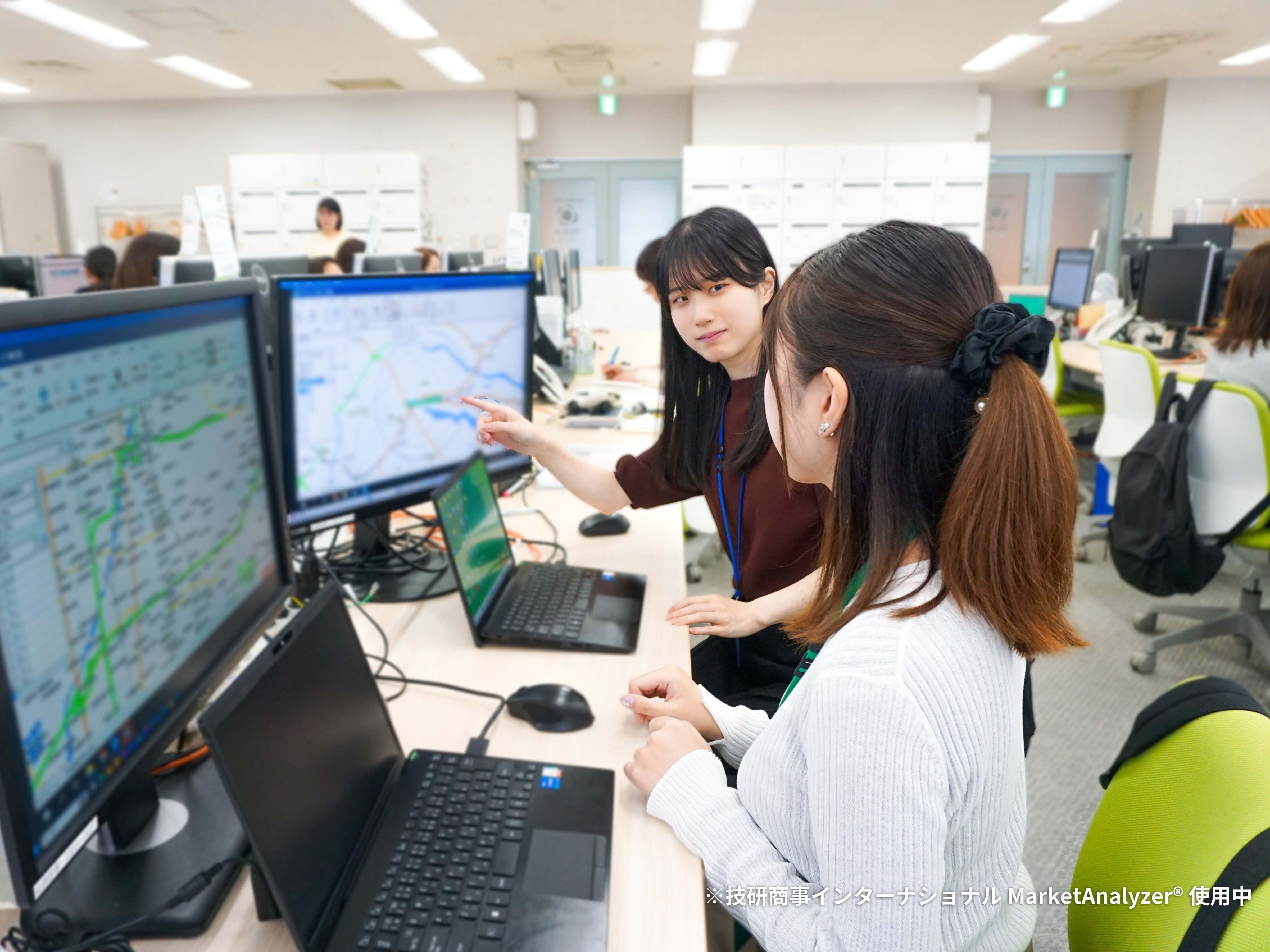分析ツールを活用し、候補地を検討