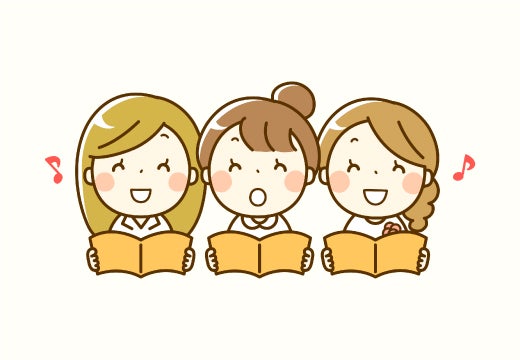 友人とカラオケをするツク美