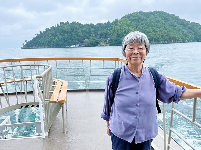 船旅を満喫
