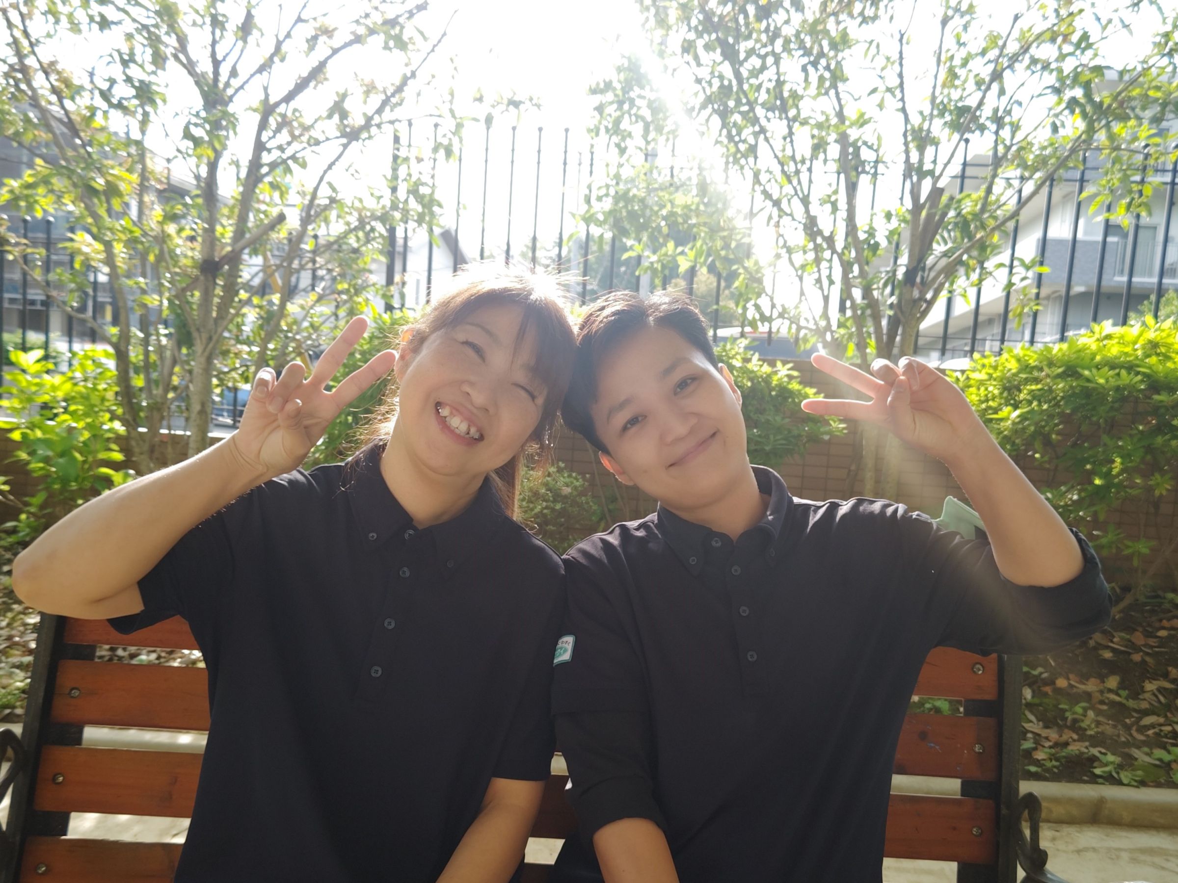 ツクイ・サンシャイン川崎宮前のマイさん、小澤さん