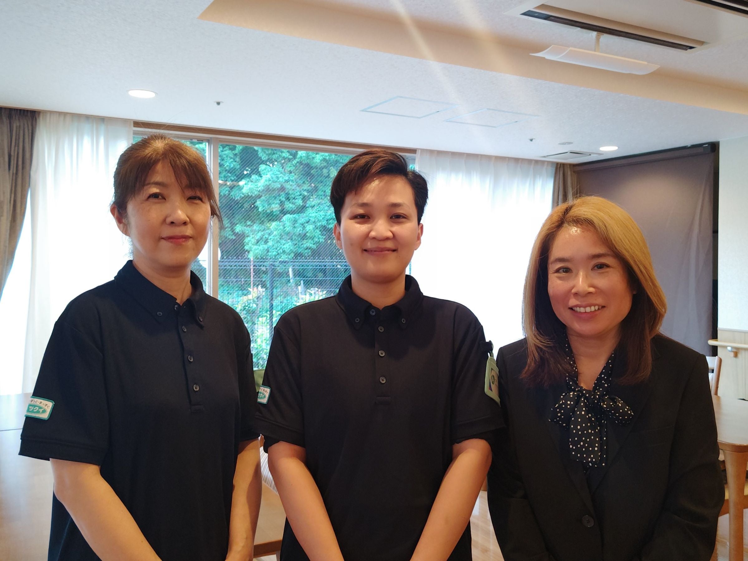 （お写真左から）小澤さん、マイさん、 青木さん
