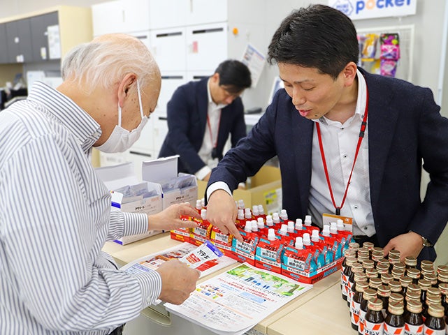 ツクイの皆さんと交流しました