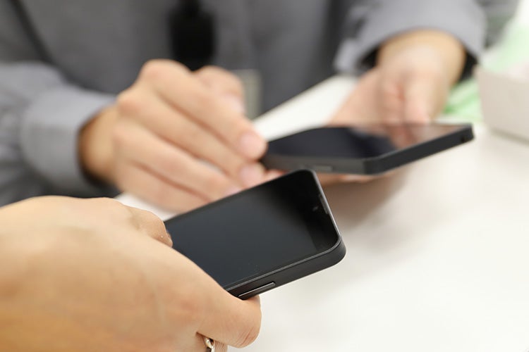 モバイル端末の設定作業